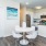 Elk Grove Apartments-Vasari-Dining Room with Vinyl Plank Flooring, Lofted Ceilings, and Bluetooth Equipped Lighting with Speakers